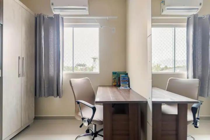 Self Check-In Wi-Fi , 2 Garagens, Home-Officce, Ar Quente E Frio フロリアノポリス エクステリア 写真